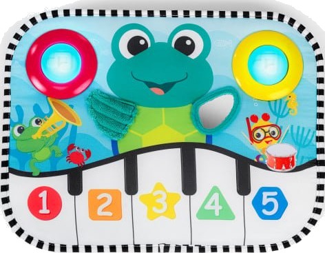 Baby Einstein Musical Kick Pad and Crib Toy Neptune's Kick & Explore™ Baby Einstein Musical Kick Pad and Crib Toy Neptune's Kick & Explore™