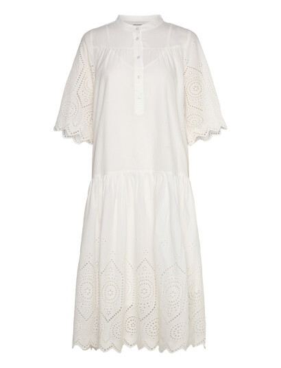 Lollys Laundry Timorll Midi Dress Ss - White - XS Lollys Laundry Timorll Midi Dress Ss - White - XS
