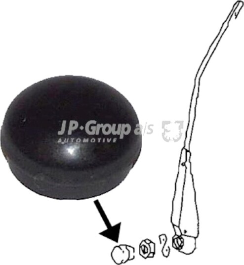 Deksel viskerarm JP GROUP 8198350100