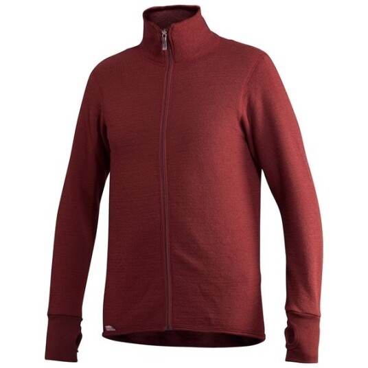 Woolpower Full Zip Jakke 400 Rust Red M