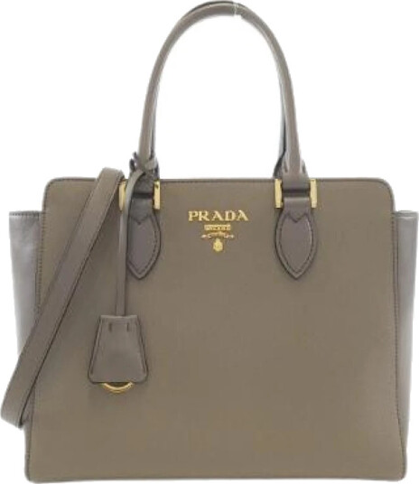 Prada Vintage Dame Grå
