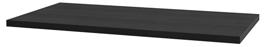 Vikingbad MDF Slim Benkeplate PVC for Bolleservant Svart eik / 60cm