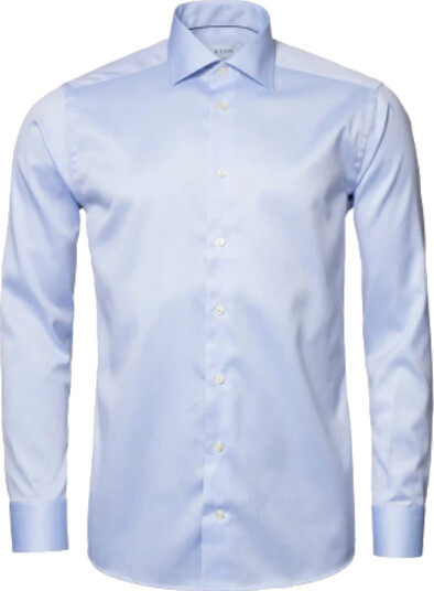 Eton Herre Skjorter Blå 3XL,