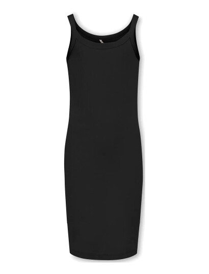 Kids Only Kogjill Life S/L Dress Jrs - Black - 146-152