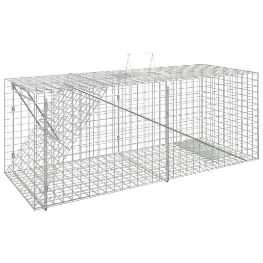 Dyrefelle 64,5x25x26,5 cm galvanisert jern Dyrefelle 64,5x25x26,5 cm galvanisert jern