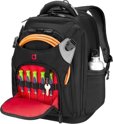 Wenger Tool Backpack Pro Notebookryggsekk 17" Svart Wenger Tool Backpack Pro Notebookryggsekk 17" Svart