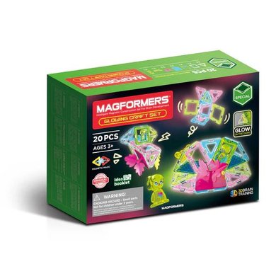 MAGFORMERS Glowing Craft Set