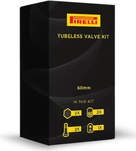 Pirelli tubeless-ventilsett 60 mm