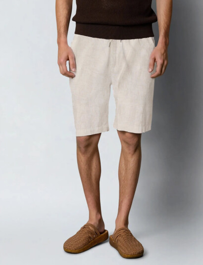 Clean Cut Copenhagen Barcelona Luca Shorts - Beige - M Clean Cut Copenhagen Barcelona Luca Shorts - Beige - M