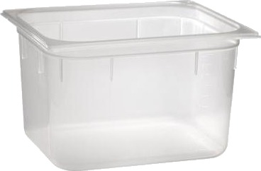 Kantine 1/6 Gn 2.2 Ltr 17.6X16.2X15 Cm Polypropylen Klar,Stk