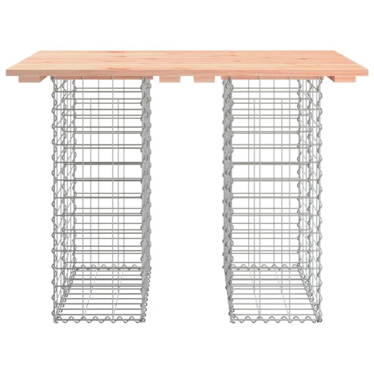 vidaXL Hagebenk gabiondesign 100x70x72 cm heltre douglasgran vidaXL Hagebenk gabiondesign 100x70x72 cm heltre douglasgran