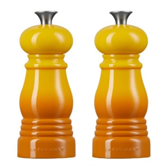 Le Creuset Salt & Pepper kvernsett 12,5 cm nectar