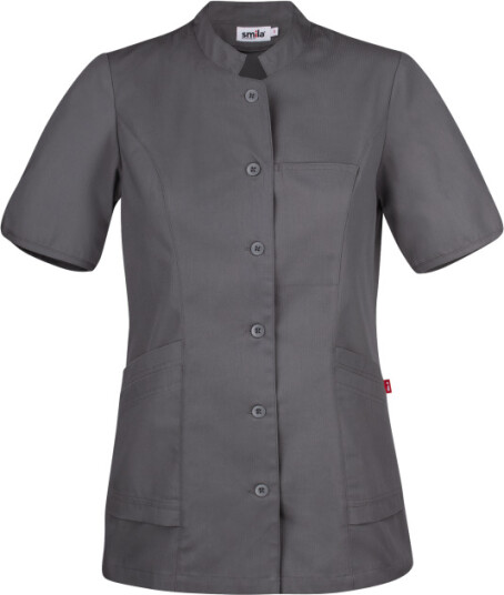 Smila Workwear Aila bluse for kvinner grafitt 1 stk SBG-70104-97 XS