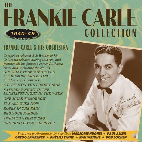 MediaTronixs Frankie Carle : The Frankie Carle Collection: 1940-49 CD 2 discs (2020) Pre-Owned MediaTronixs Frankie Carle : The Frankie Carle Collection: 1940-49 CD 2 discs (2020) Pre-Owned