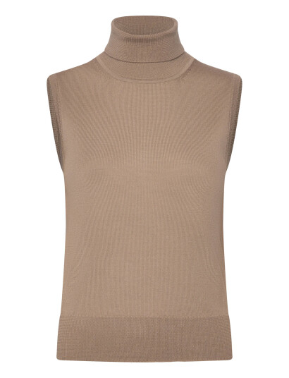 Filippa K Turtleneck Vest - Beige - XS Filippa K Turtleneck Vest - Beige - XS