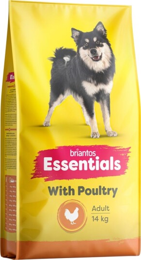 Briantos Tørrfôr Adult Essentials Med Fjærkre Sparepakke 2 X 14 kg