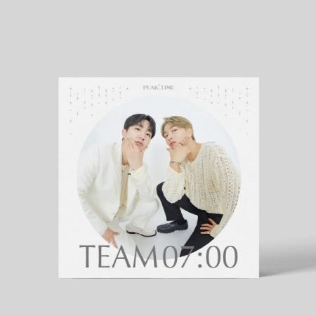 Peaktime  Team 07:00 Version  Incl. 204pg Photobook, Poster, Sticker + 2 Photocards  CD