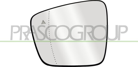 Speilglass, ytterspeil PRASCO ME7527524