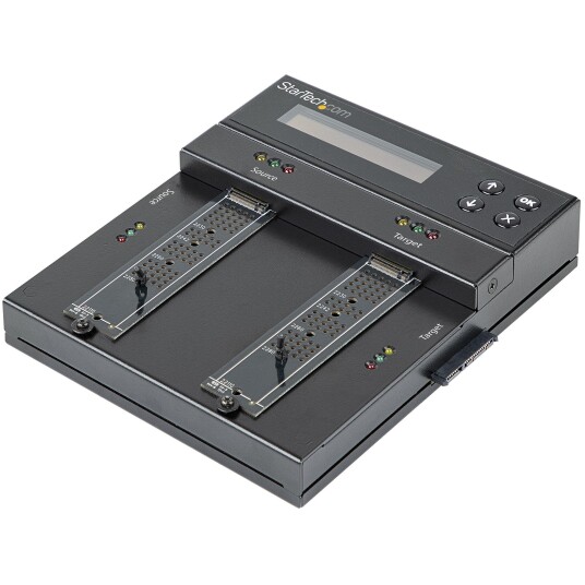 StarTech M.2 SATA & NVMe Duplicator/Eraser for 2.5/3.5" SATA Drives