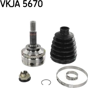 Drivledd SKF VKJA 5670