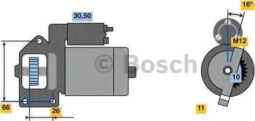 BOSCH 0 986 024 040 Starter BOSCH 0 986 024 040 Starter