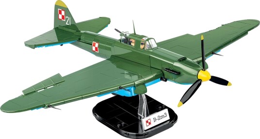 Cobi Ilyushin IL-2M3 Shturmovik Modellfly Byggesett 625 Deler