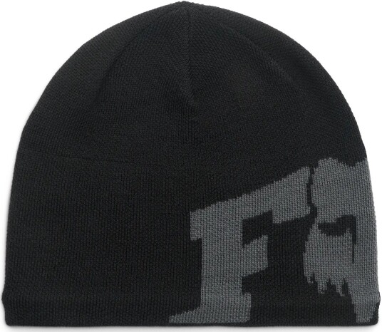 Fox F Head X Jacquard Beanie Black One Size