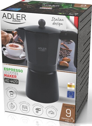 Adler AD 4420 Italiensk Perkolator (520 ml)