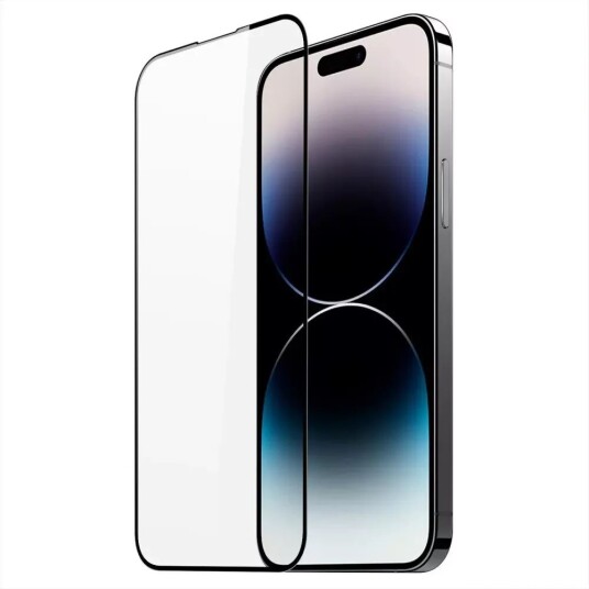 Dux Ducis iPhone 15 Pro Max Dux Ducis Skjermbeskytter - Full Fit - Svart Kant Dux Ducis iPhone 15 Pro Max Dux Ducis Skjermbeskytter - Full Fit - Svart Kant