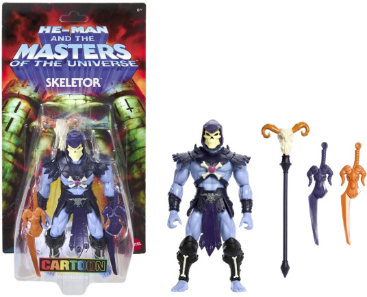 Masters of the Universe Origins 200X Cartoon Collection Skeletor Action Figure HeMan MOTU