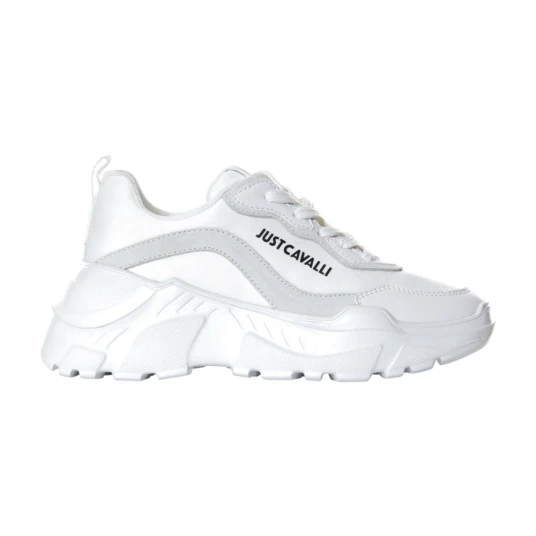 Just Cavalli Dame Sko Hvit 40 EU