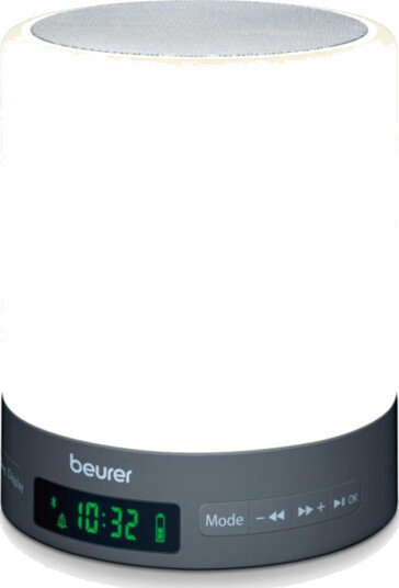 Beurer WL 50 Lysterapilampe med Bluetooth og Vekkelampe i Grå/Hvit Beurer WL 50 Lysterapilampe med Bluetooth og Vekkelampe i Grå/Hvit