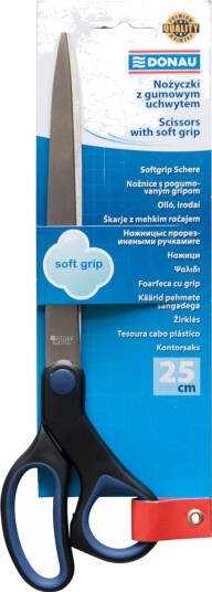 Donau Donau Soft Grip Kontorsaks 25 Cm Blå
