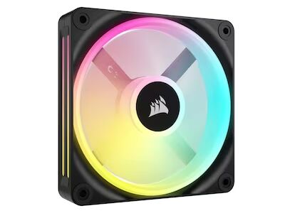 Corsair iCUE LINK QX120 RGB 120mm Vifte med LED-belysning og temperatursensor