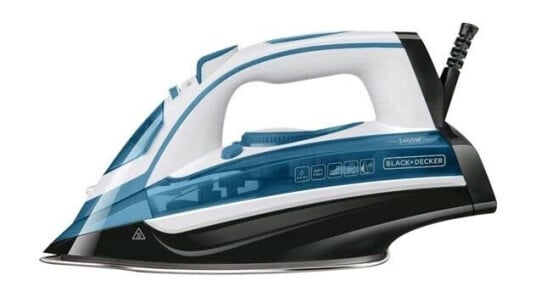 Black & Decker Dampstrykejern BLACK+DECKER BXIR2402E   steam iron   sole plate: stainless steel
