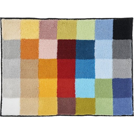 Kleine Wolke Cubetto baderomsmatte, 65x90 cm, flerfarget Kleine Wolke Cubetto baderomsmatte, 65x90 cm, flerfarget