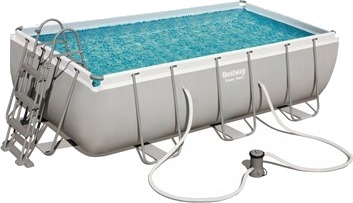 Bestway "Steel Pro MAX™ 13 3"" x 6 7"" x 39.5""/4.04m x 2.01m x 1.00m Rectangular Pool Set" Bestway "Steel Pro MAX™ 13 3"" x 6 7"" x 39.5""/4.04m x 2.01m x 1.00m Rectangular Pool Set"