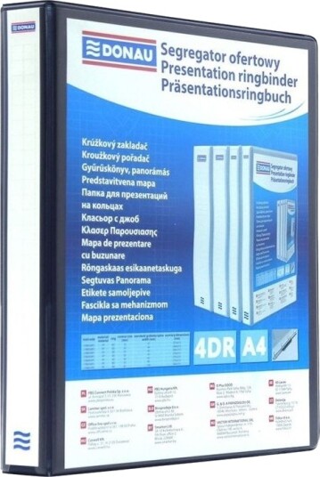Ringperm Staples 4 Ringer A4 100 Mm Svart Don256 Ringperm Staples 4 Ringer A4 100 Mm Svart Don256