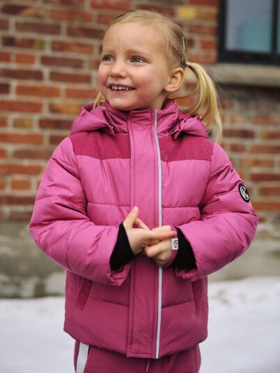Gullkorn Anorto Vinter Jakke Rosa 140