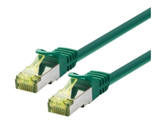 Logon Tcr6ass0025g 0,25 M Cat6a S/Ftp S-Stp Rj-45 Rj-45 Grønn