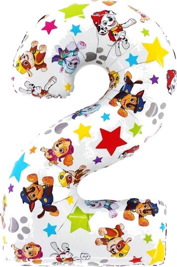 Ballongkungen Tallballong Paw Patrol Tall 2 L222