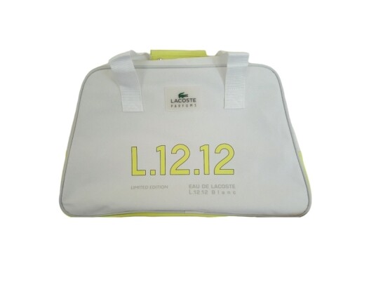 Lacoste Lacoste Eau De Lacoste L.12.12 Blanc Polyester Veske Duffel Travel/Gym Hvit For Kvinner 48 X 18 X 30 Cm For Kvinner