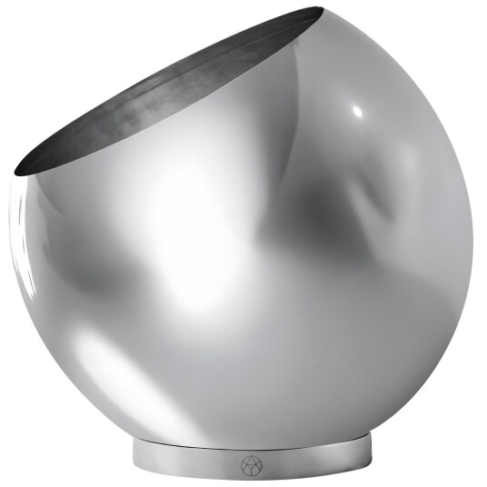 Aytm Globe Blomsterpotte Ø43 cm Sølv