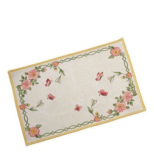 Villeroy & Boch Spring Fantasy New Flowers bordbrikke 48x32 cm grønn/hvit