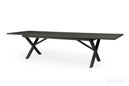 Brafab Hillmond spisebord Svart 240 - 310 x 100 cm Svart