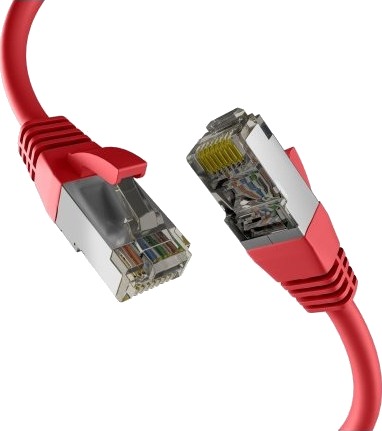 Efb-Elektronik Cat8.1 Rød 2M Rj45 Patch Kabel S/Ftp Pimf Lszh 2000Mhz 40Gb Nettverkskabel (Ec020200292)