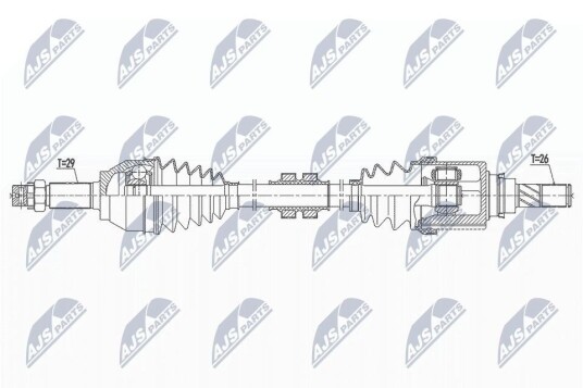 Nty Drivaksel NTY NPW NS 144