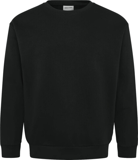 Enkel Studio O Neck Sweatshirt   Black   XL