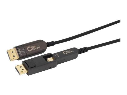 MicroConnect Premium - DisplayPort-kabelsett - DisplayPort til Mini DisplayPort - 30 m MicroConnect Premium - DisplayPort-kabelsett - DisplayPort til Mini DisplayPort - 30 m