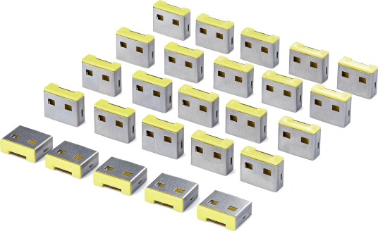 StarTech 25-PACK PORT BLOCKER PLUGS SPARE PLUGS FOR USB-A-PORT-BLOCK ACCS